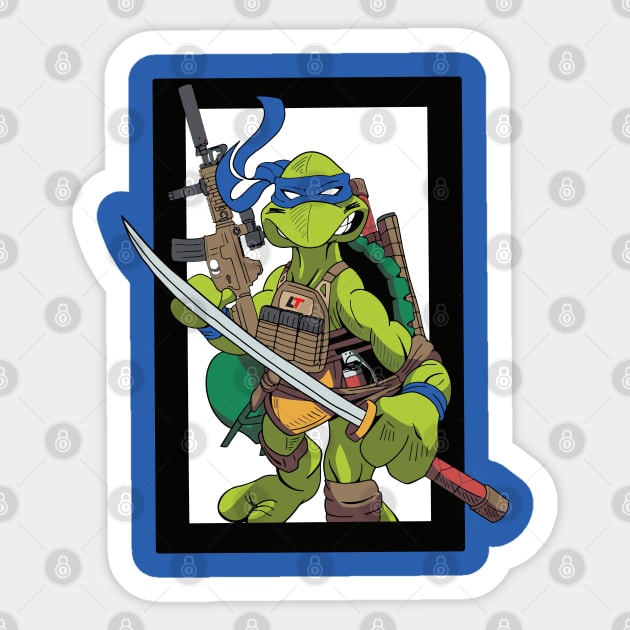 Ninja Turtle Sticker by LT TACTICAL DESIGN 